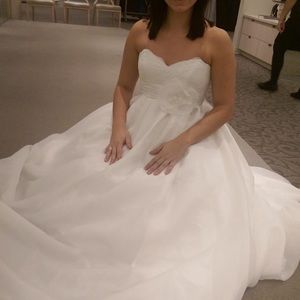 Galina Wedding gown size 10 new with tags *has pockets!*